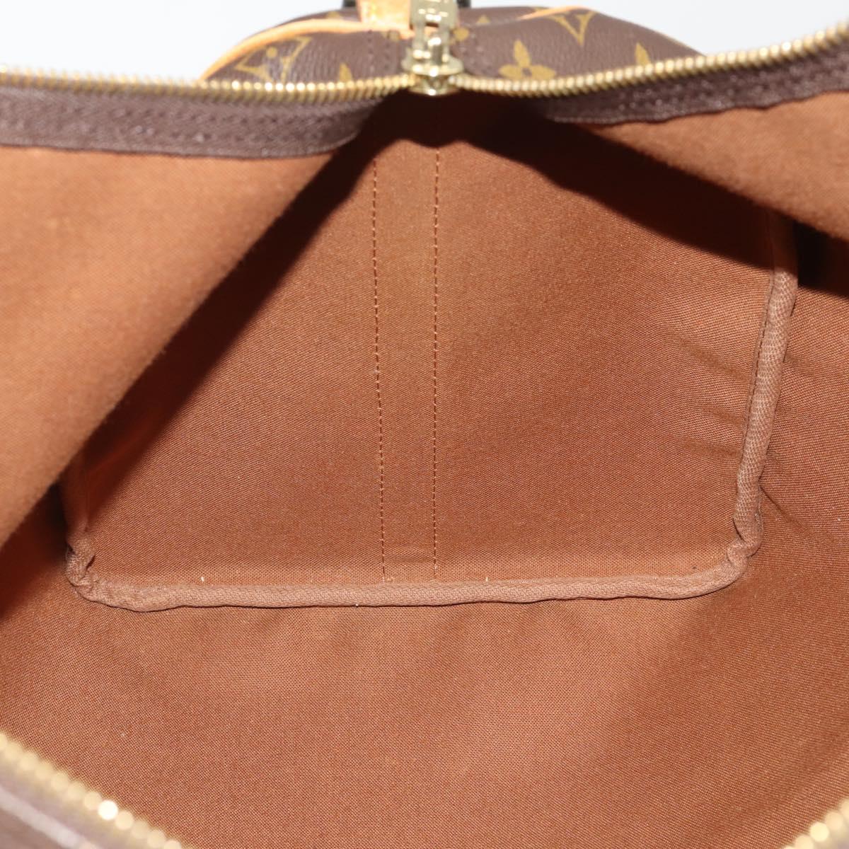 LOUIS VUITTON Monogram Keepall Bandouliere 60 Boston Bag M41412 LV Auth ep14932