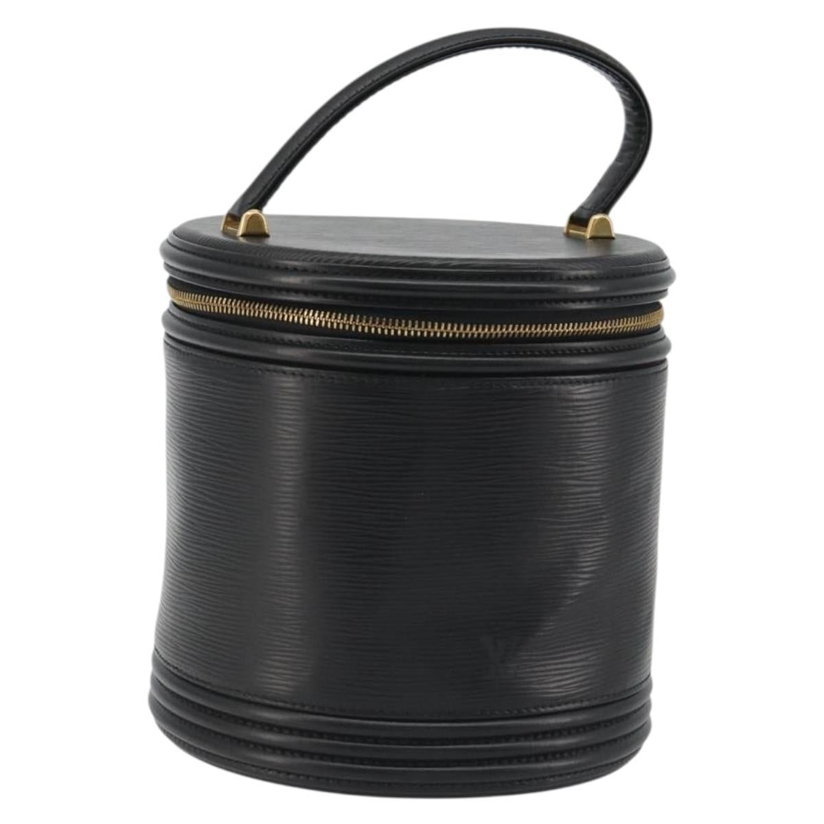 LOUIS VUITTON Epi Cannes Hand Bag Black M48032 LV Auth ep14943A