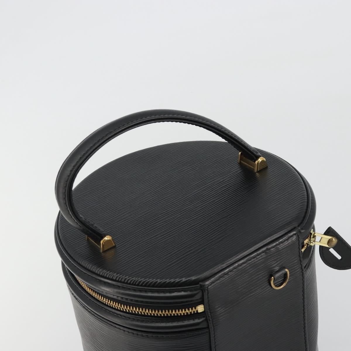 LOUIS VUITTON Epi Cannes Hand Bag Black M48032 LV Auth ep14943A