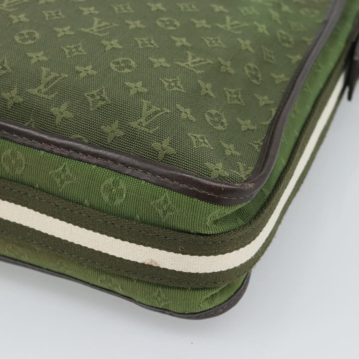 LOUIS VUITTON Monogram Mini Besace Mary Kate Bag TST Khaki M92322 Auth ep14948