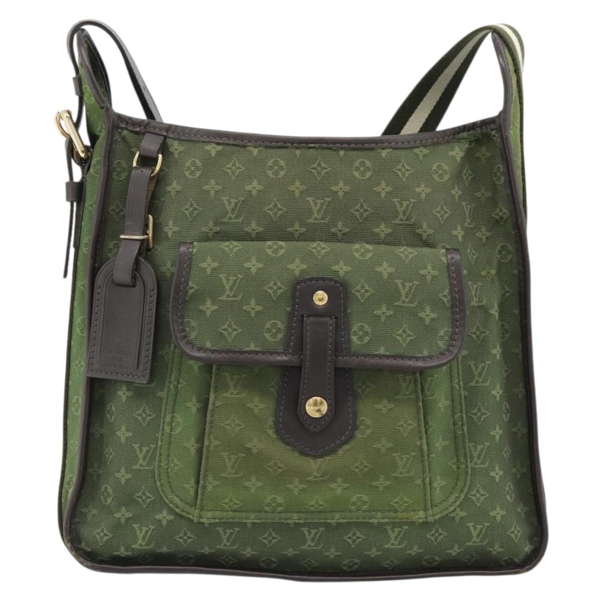 LOUIS VUITTON Monogram Mini Besace Mary Kate Bag TST Khaki M92322 Auth ep14948