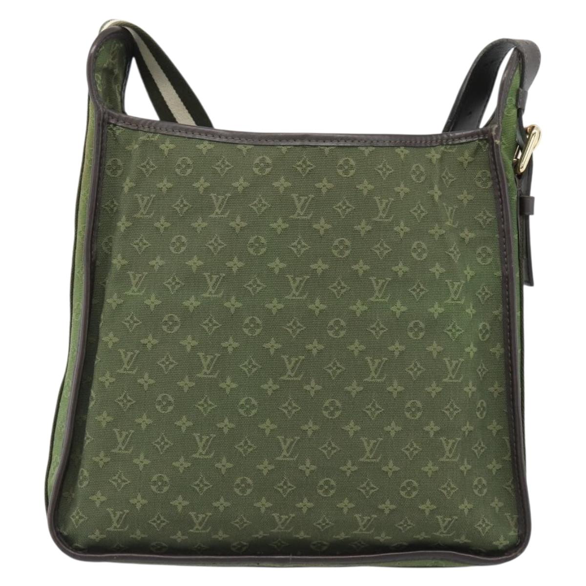 LOUIS VUITTON Monogram Mini Besace Mary Kate Bag TST Khaki M92322 Auth ep14948