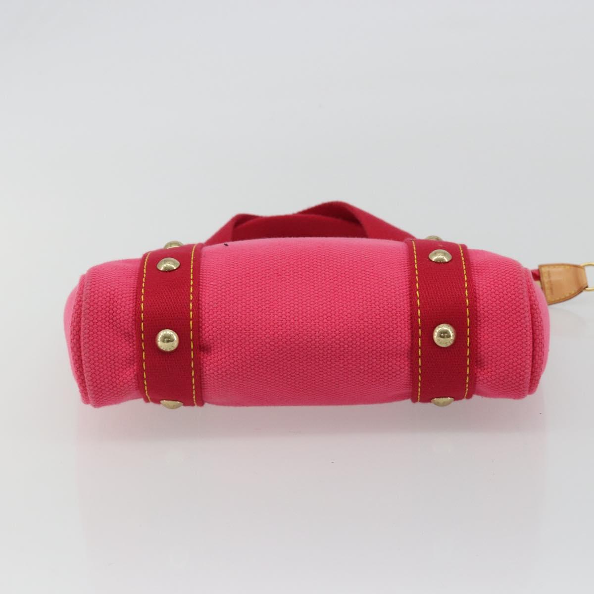 LOUIS VUITTON Antigua Cabas PM Hand Bag Rouge Pink M40088 LV Auth ep14951V