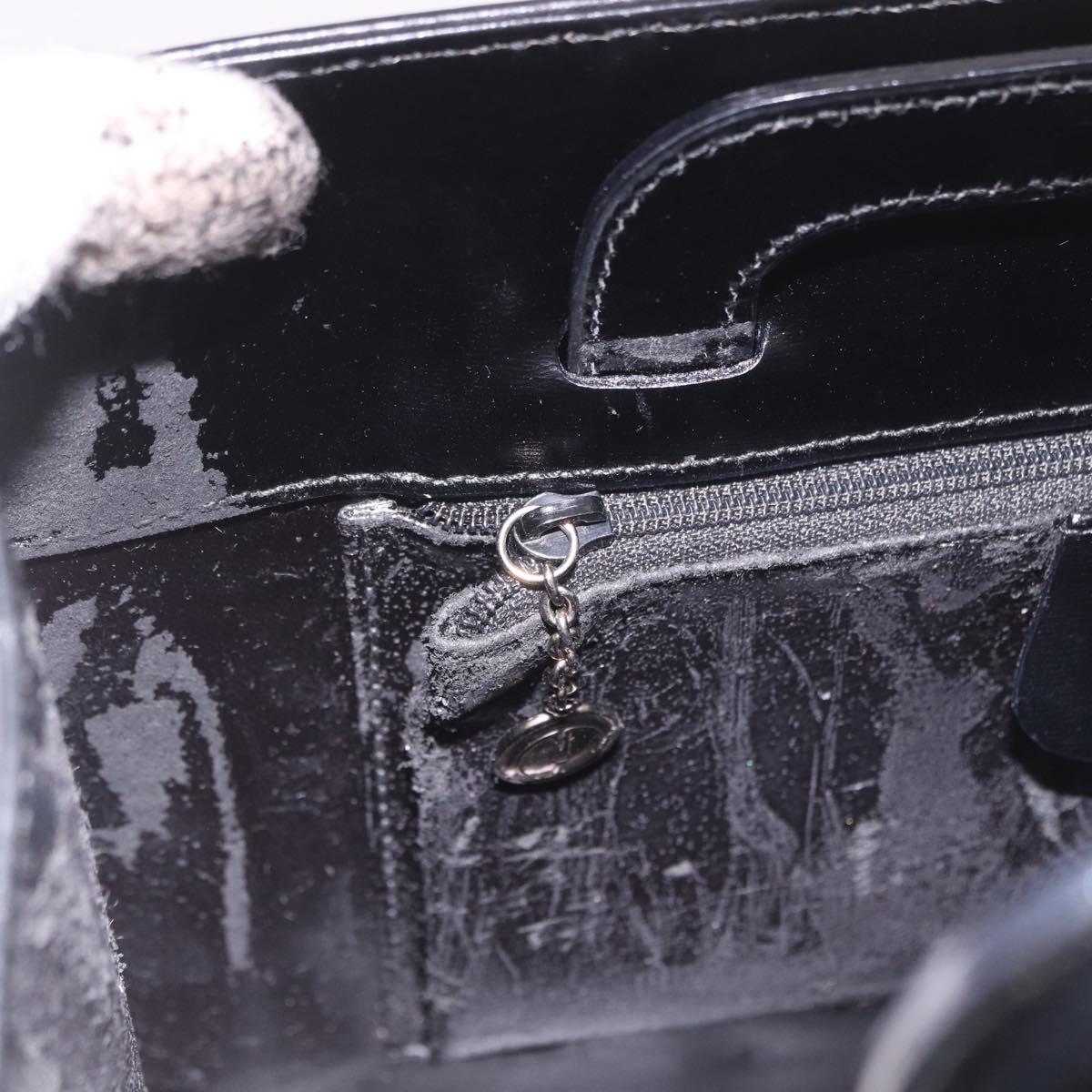 GUCCI Shoulder Bag Vinyl Black Clear 001 2058 1772 5 Auth ep14956