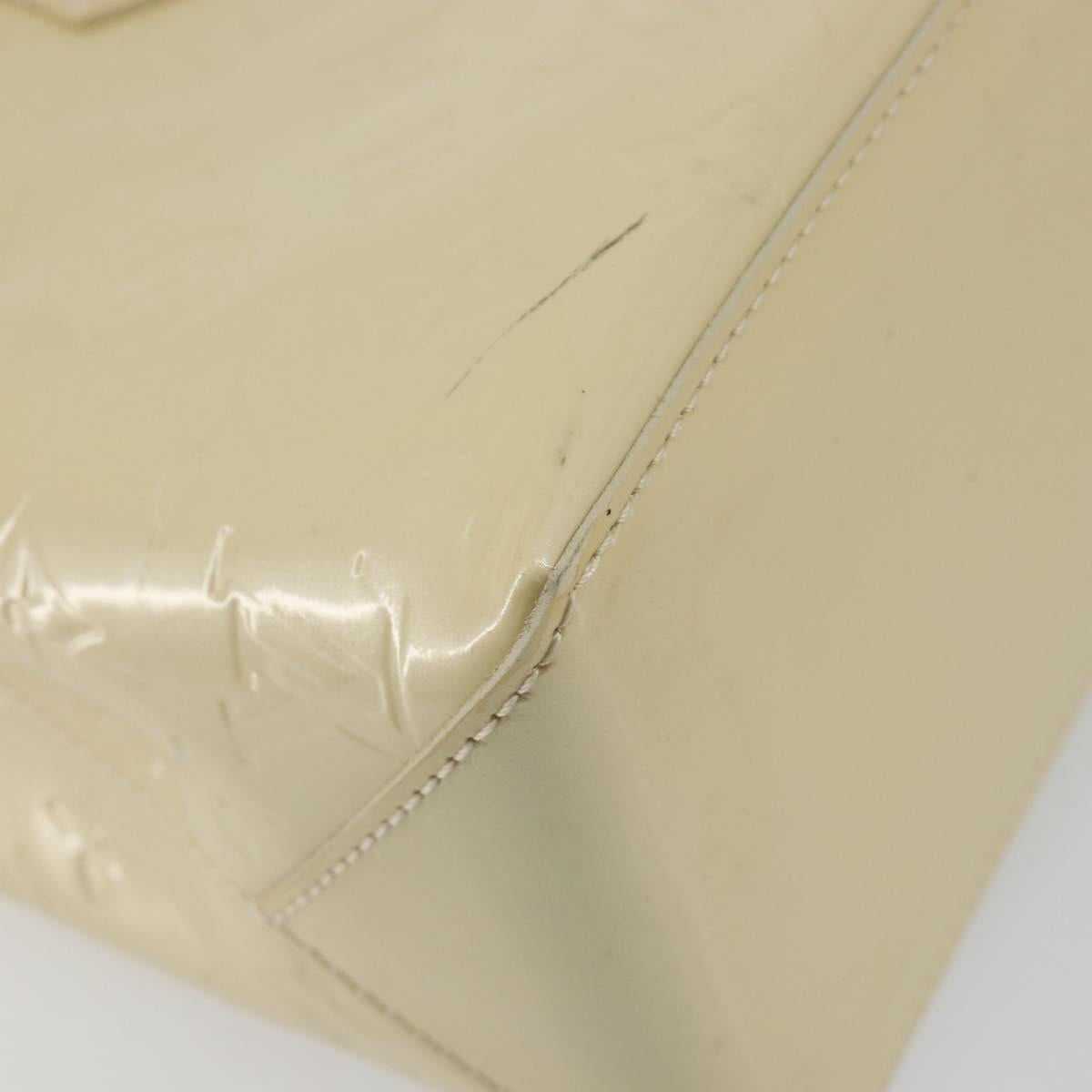 LOUIS VUITTON Monogram Vernis Wilshire PM Bag Broncorail M91452 Auth ep14958