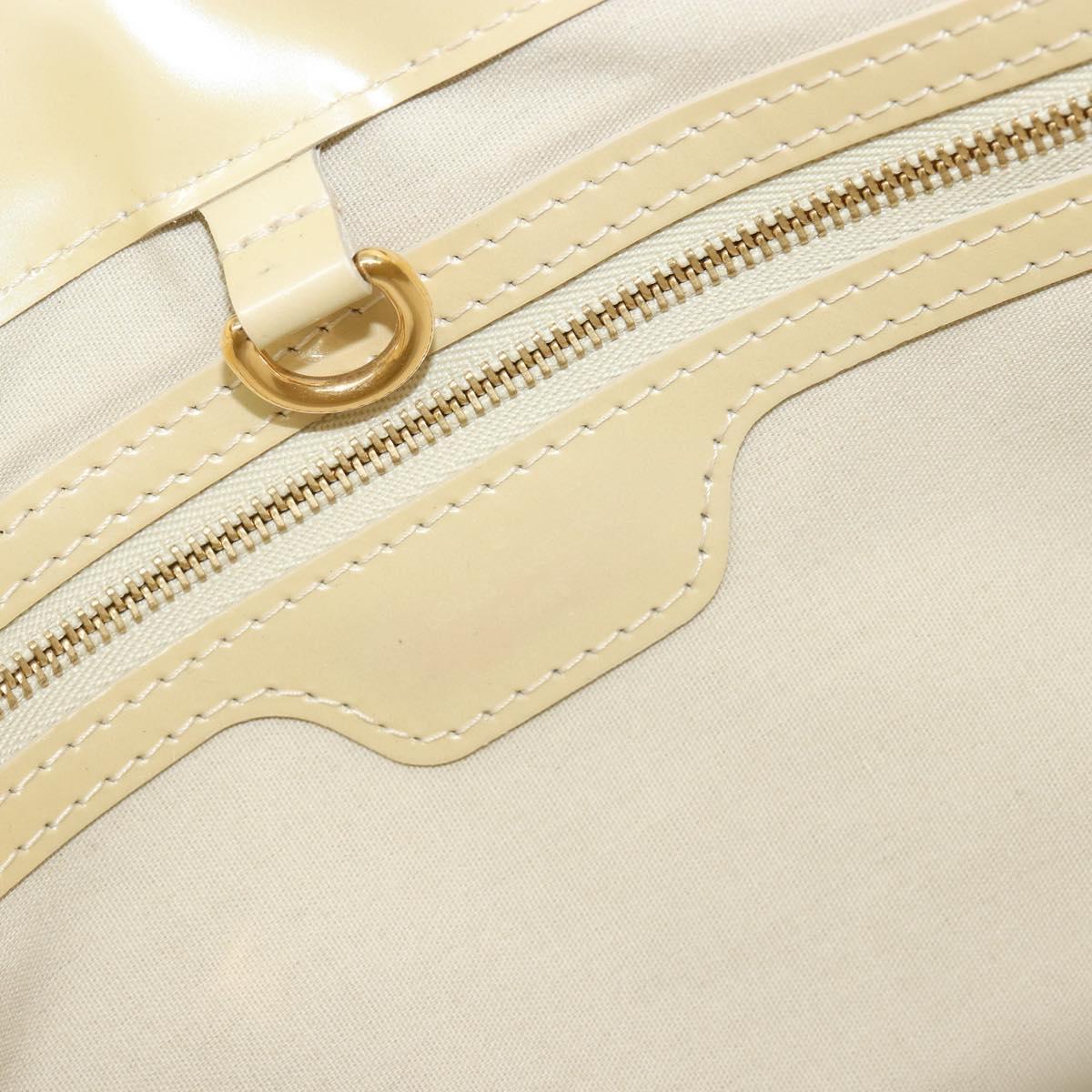 LOUIS VUITTON Monogram Vernis Wilshire PM Bag Broncorail M91452 Auth ep14958