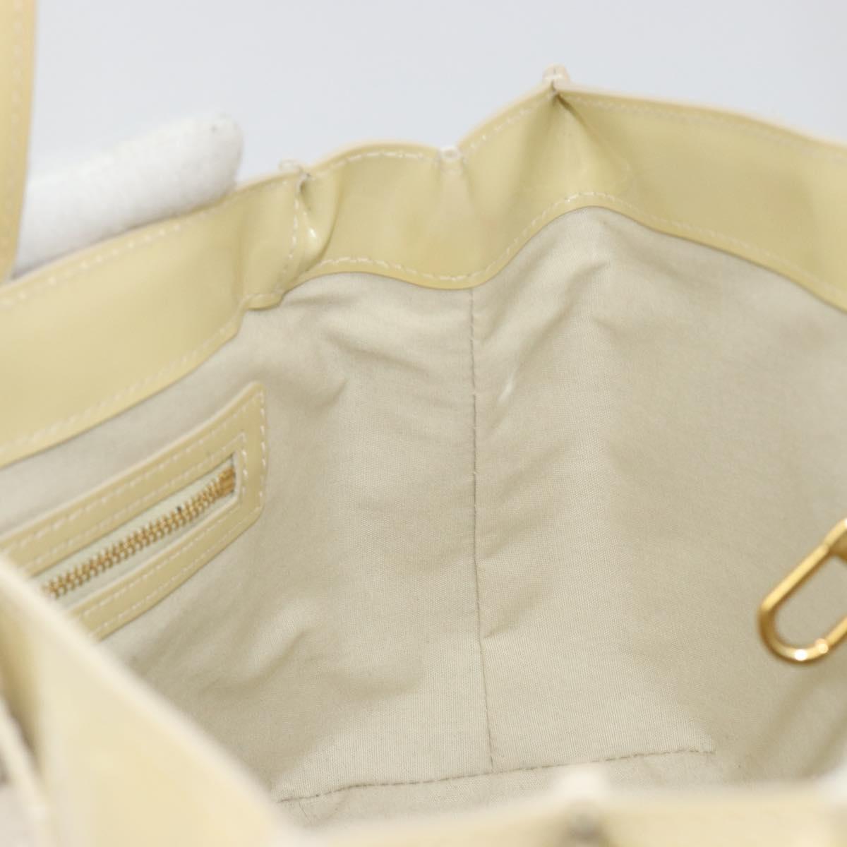 LOUIS VUITTON Monogram Vernis Wilshire PM Bag Broncorail M91452 Auth ep14958