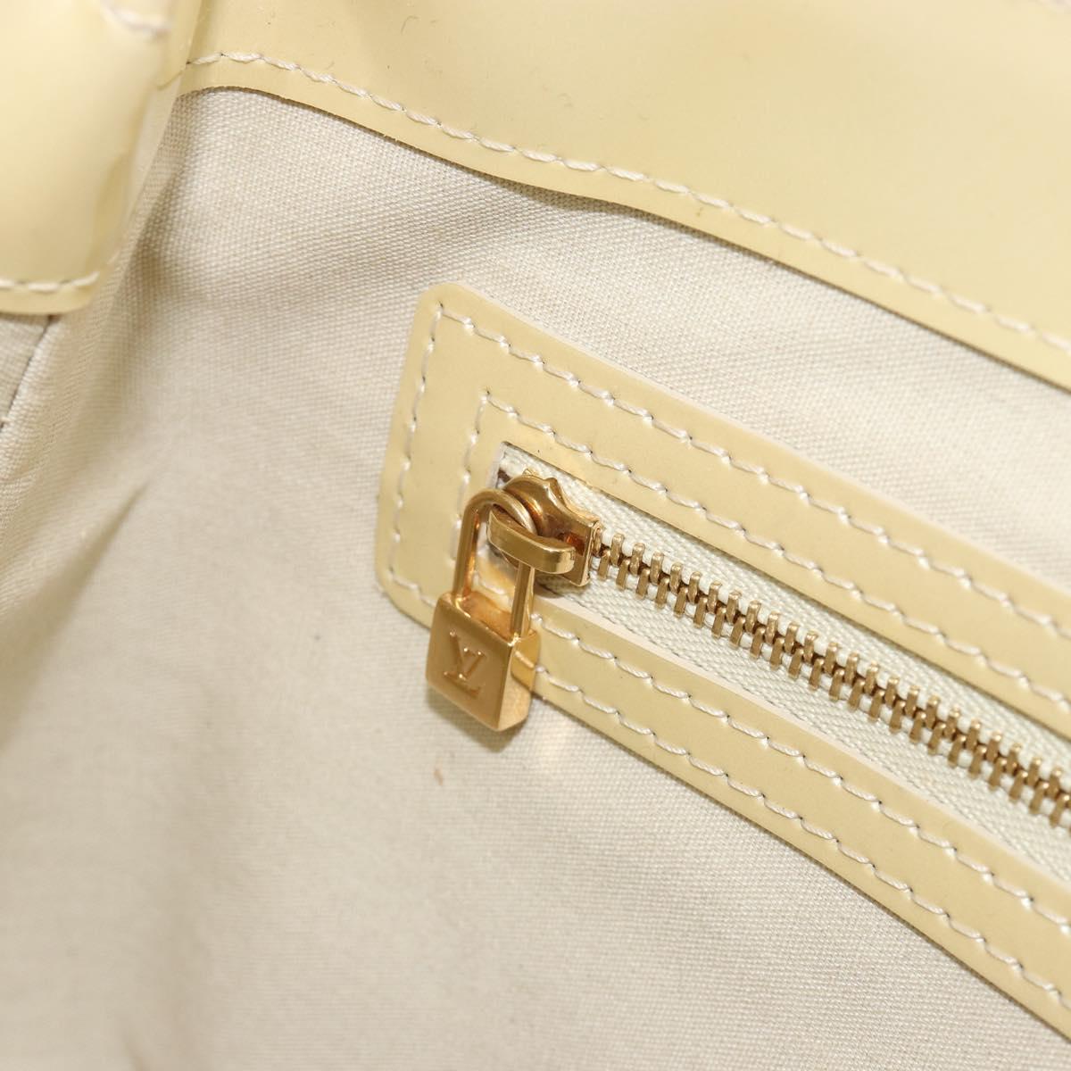 LOUIS VUITTON Monogram Vernis Wilshire PM Bag Broncorail M91452 Auth ep14958