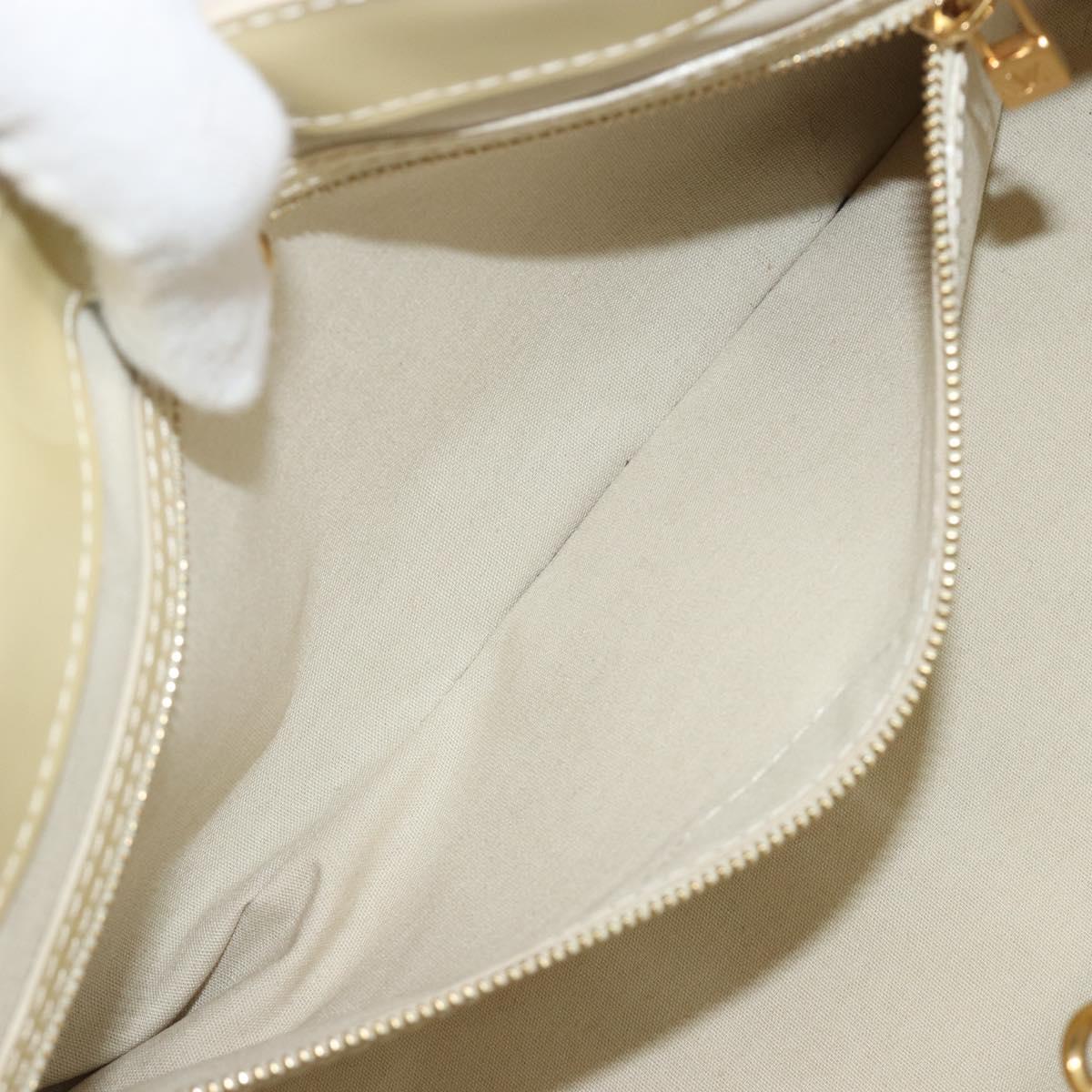 LOUIS VUITTON Monogram Vernis Wilshire PM Bag Broncorail M91452 Auth ep14958