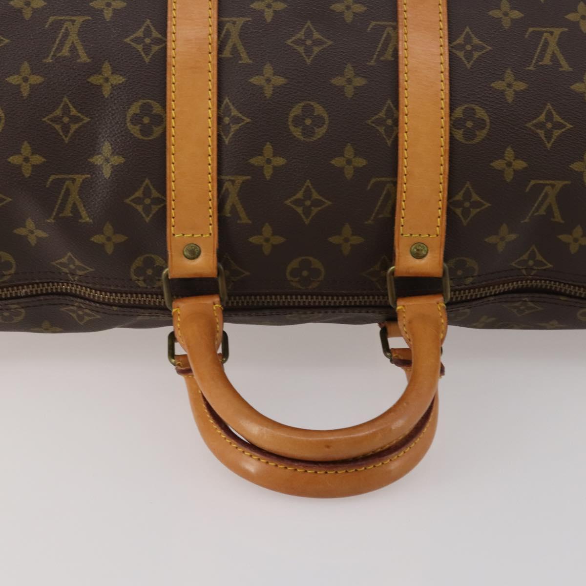 LOUIS VUITTON Monogram Keepall 45 Boston Bag M41428 LV Auth ep14965A