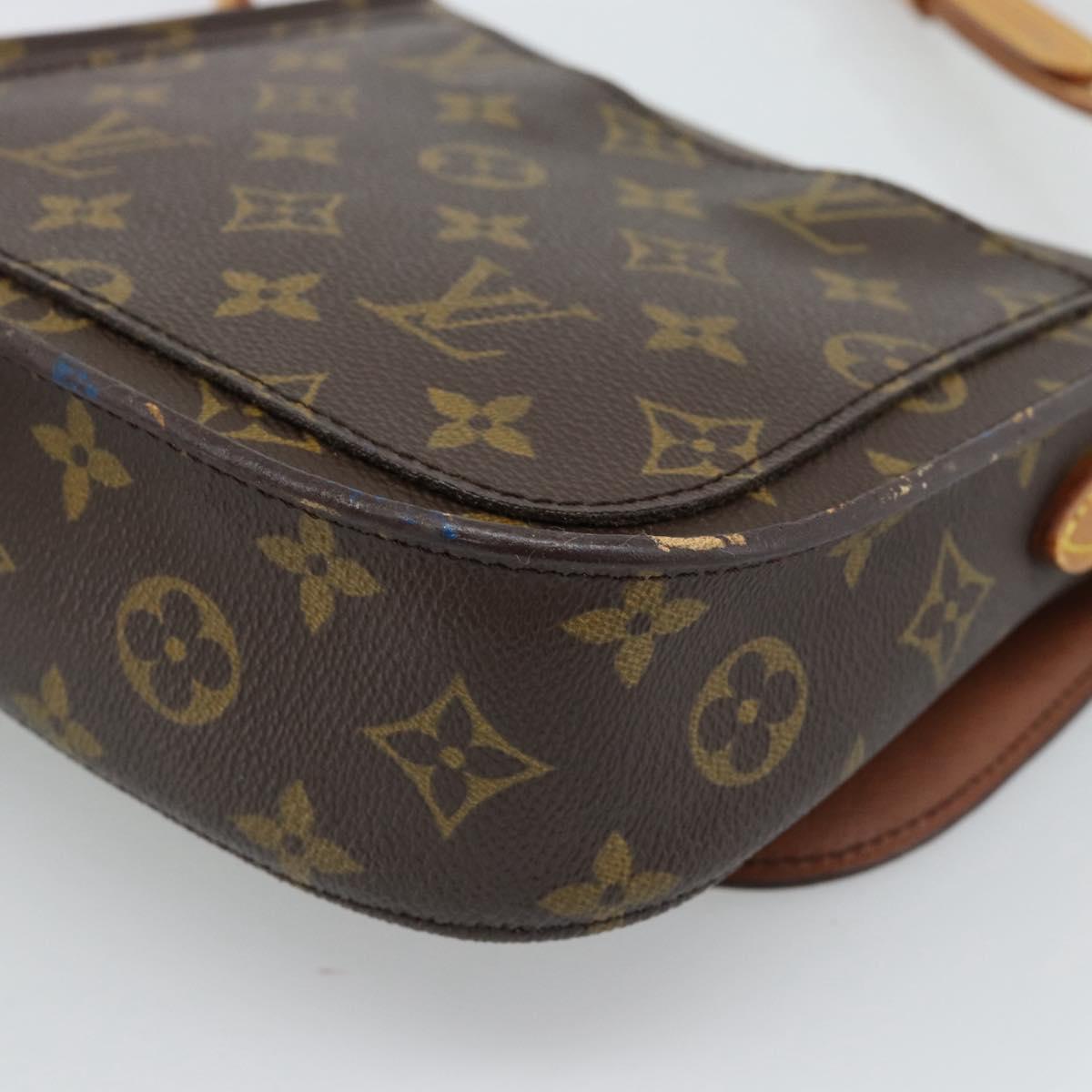 LOUIS VUITTON Monogram Saint Cloud MM Shoulder Bag M51243 LV Auth ep14973