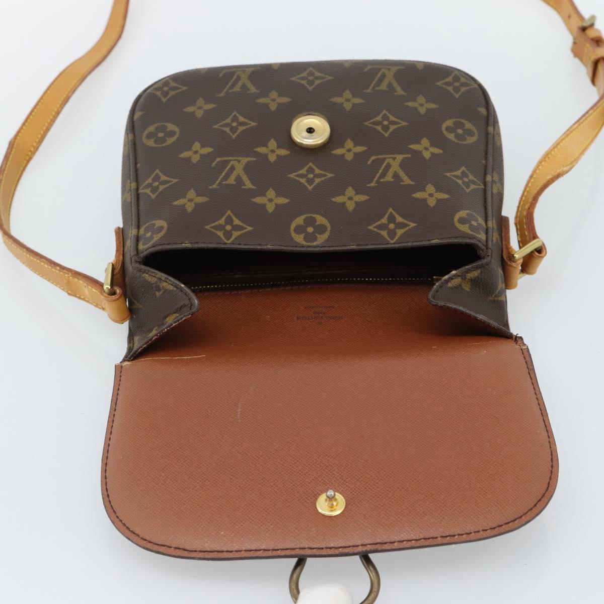 LOUIS VUITTON Monogram Saint Cloud MM Shoulder Bag M51243 LV Auth ep14973