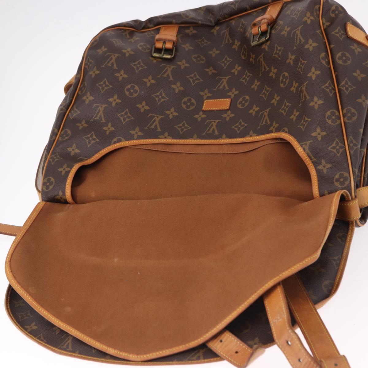 LOUIS VUITTON Monogram Saumur 43 Shoulder Bag M42252 LV Auth ep14979