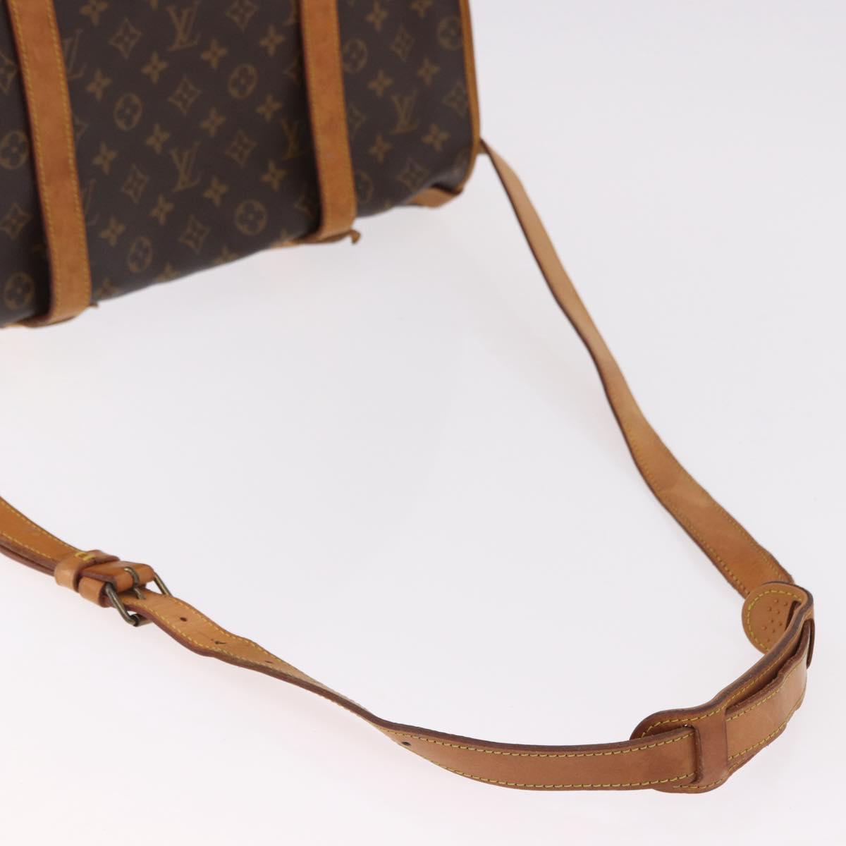 LOUIS VUITTON Monogram Saumur 43 Shoulder Bag M42252 LV Auth ep14979