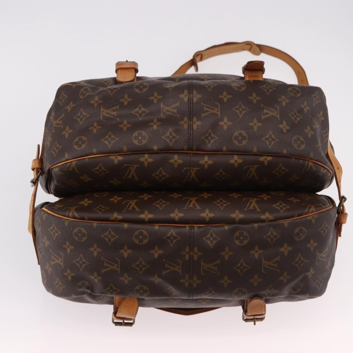 LOUIS VUITTON Monogram Saumur 43 Shoulder Bag M42252 LV Auth ep14979
