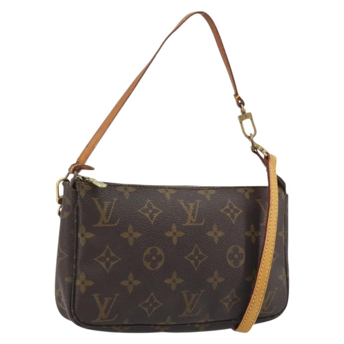 LOUIS VUITTON Monogram Pochette Accessoires Pouch M51980 LV Auth ep14984