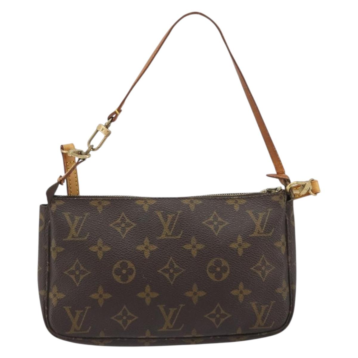 LOUIS VUITTON Monogram Pochette Accessoires Pouch M51980 LV Auth ep14984