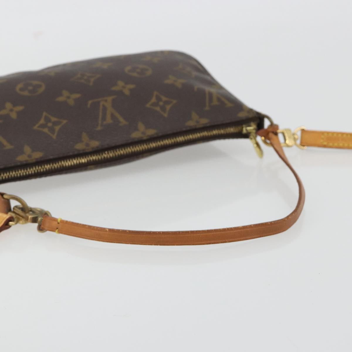 LOUIS VUITTON Monogram Pochette Accessoires Pouch M51980 LV Auth ep14984