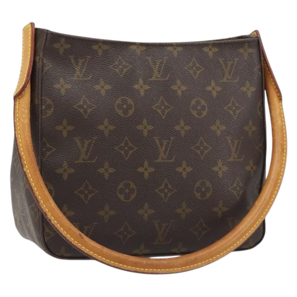 LOUIS VUITTON Monogram Looping MM Shoulder Bag M51146 LV Auth ep14986