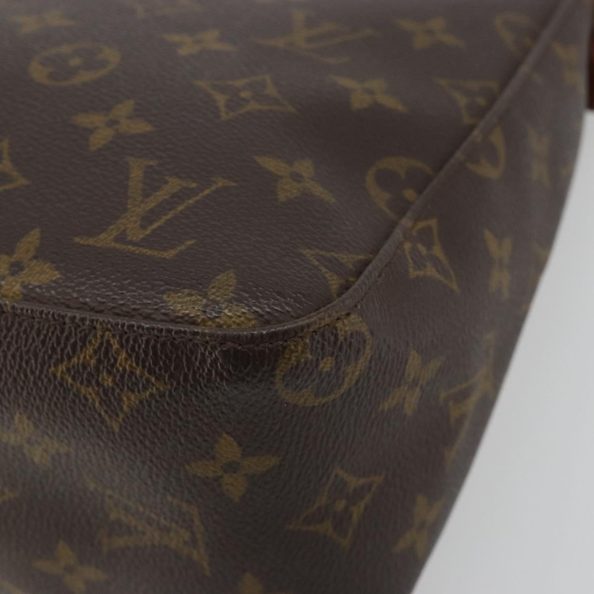 LOUIS VUITTON Monogram Looping MM Shoulder Bag M51146 LV Auth ep14986