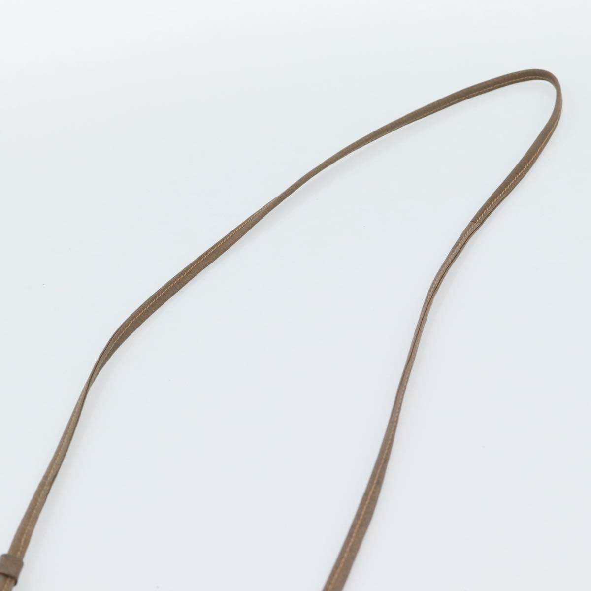 GUCCI GG Supreme Web Sherry Line Bag PVC Beige Gold 68 02 047 Auth ep14991