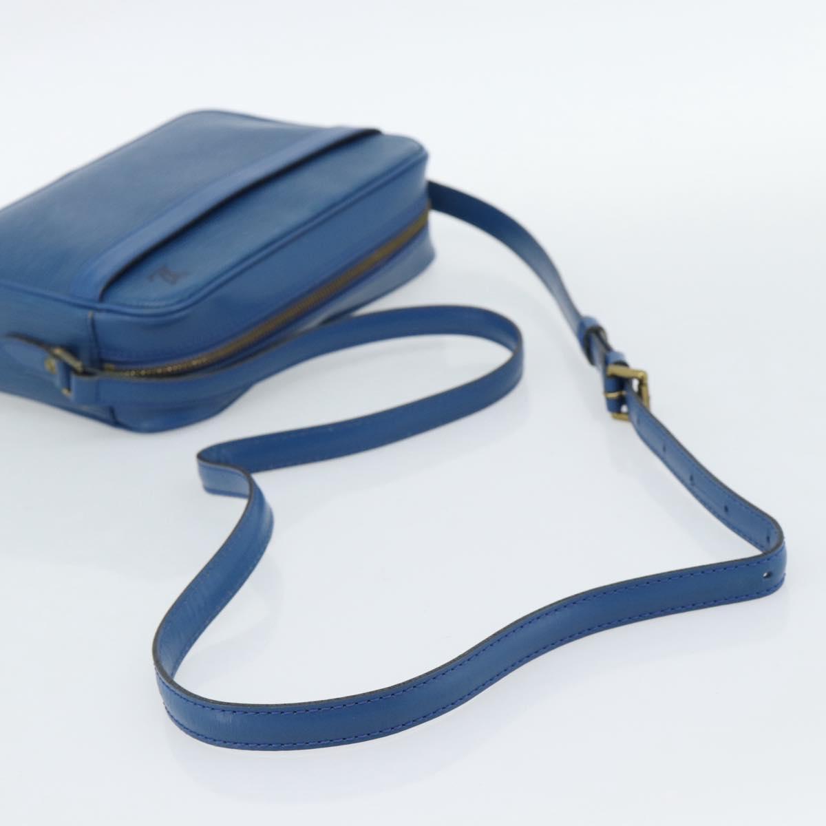 LOUIS VUITTON Epi Trocadero 23 Shoulder Bag Blue M52305 LV Auth ep14994