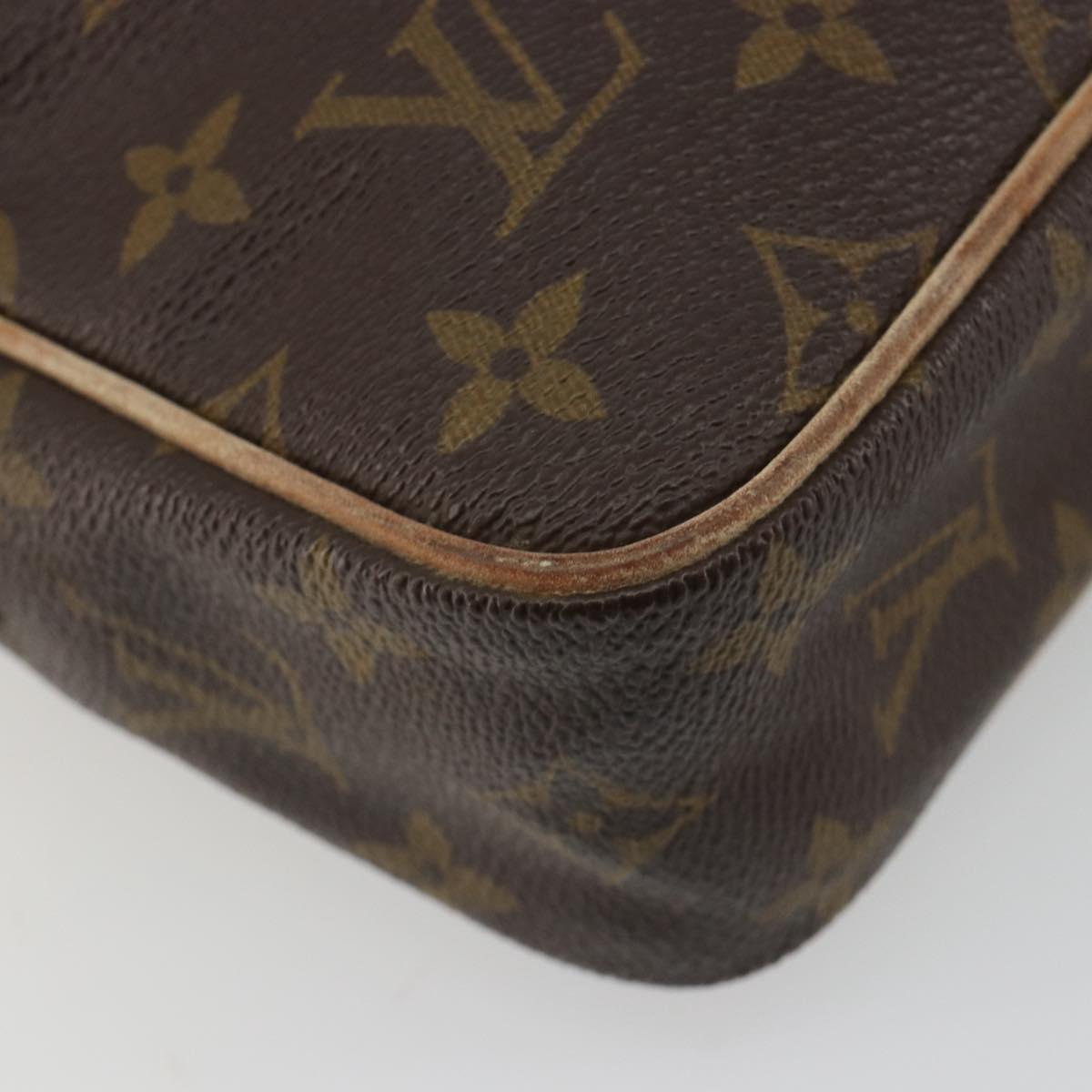 LOUIS VUITTON Monogram Compiegne 23 Clutch Bag M51847 LV Auth ep14995
