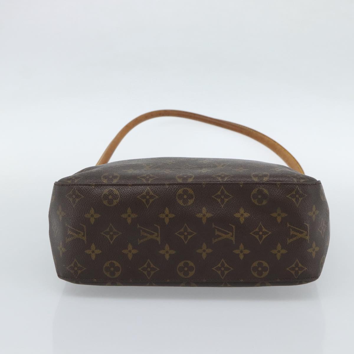 LOUIS VUITTON Monogram Looping GM Shoulder Bag M51145 LV Auth ep14997