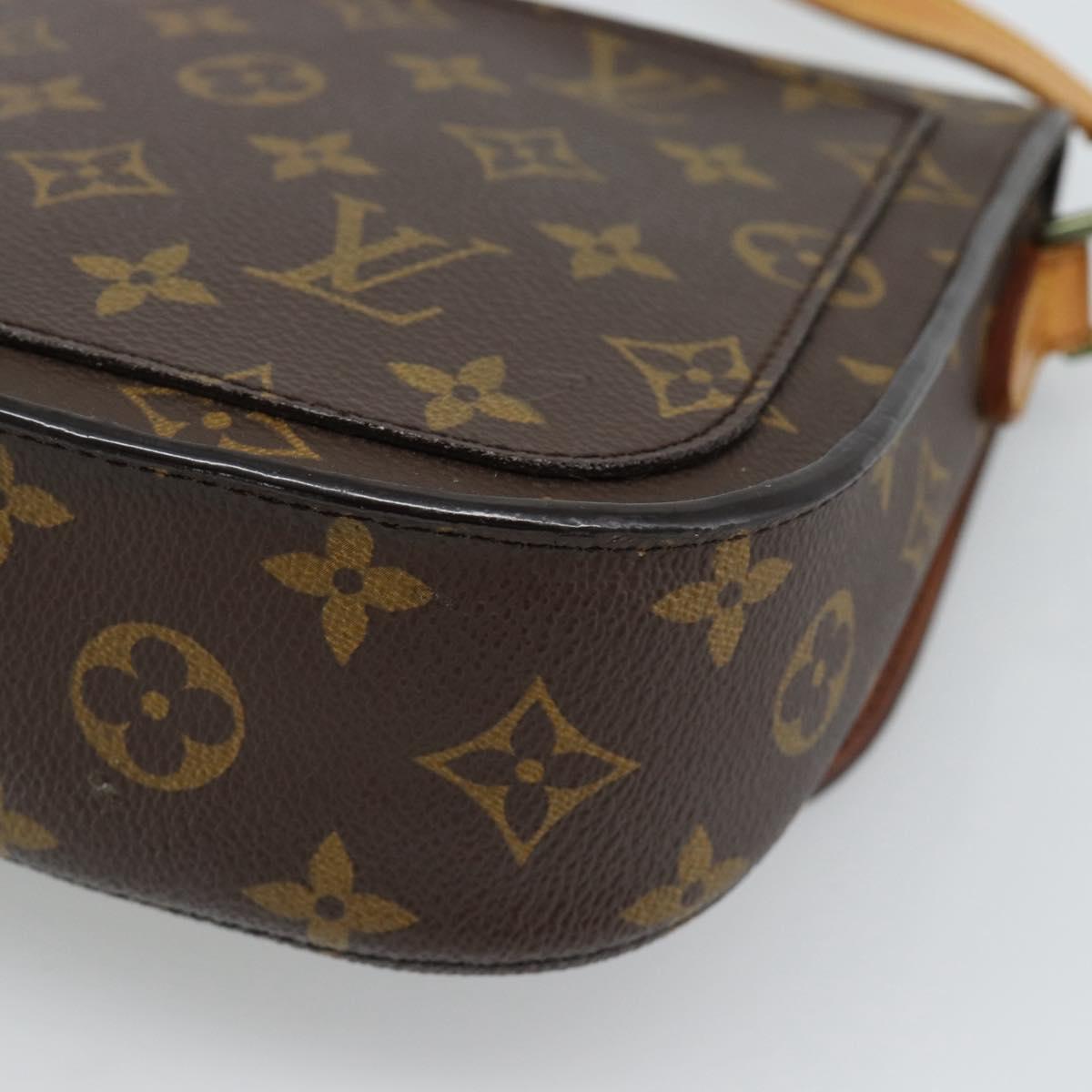 LOUIS VUITTON Monogram Saint Cloud MM Shoulder Bag M51243 LV Auth ep14999
