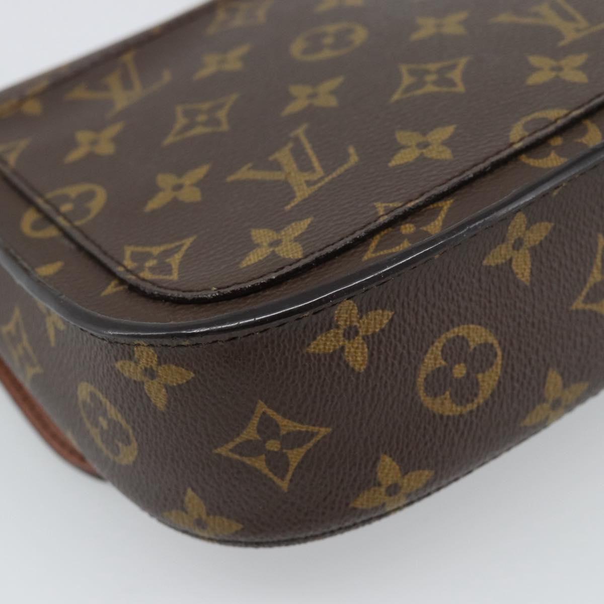 LOUIS VUITTON Monogram Saint Cloud MM Shoulder Bag M51243 LV Auth ep14999