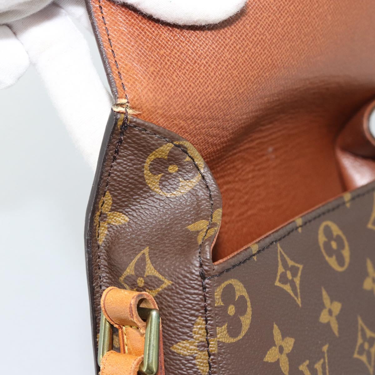 LOUIS VUITTON Monogram Saint Cloud MM Shoulder Bag M51243 LV Auth ep14999