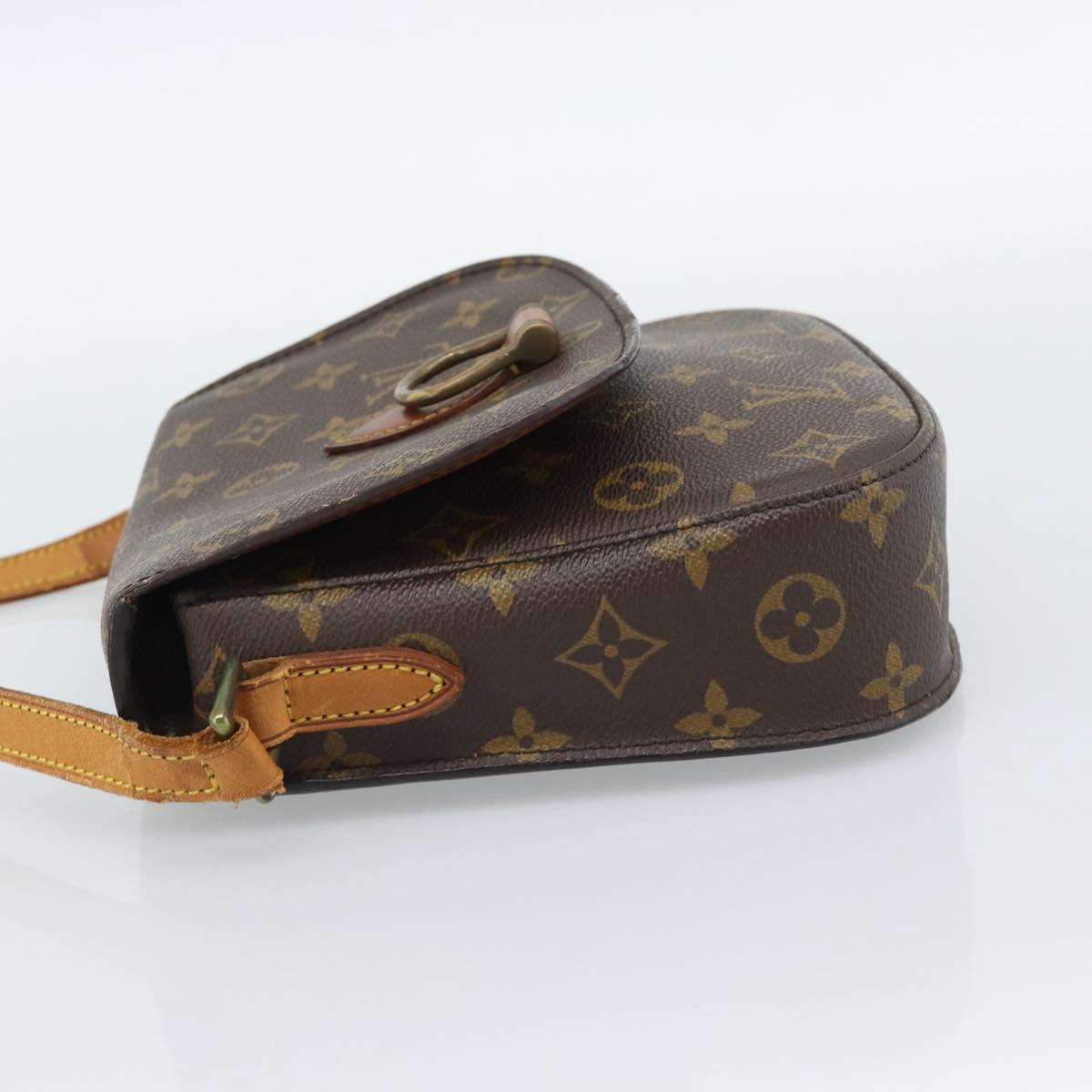 LOUIS VUITTON Monogram Saint Cloud MM Shoulder Bag M51243 LV Auth ep14999