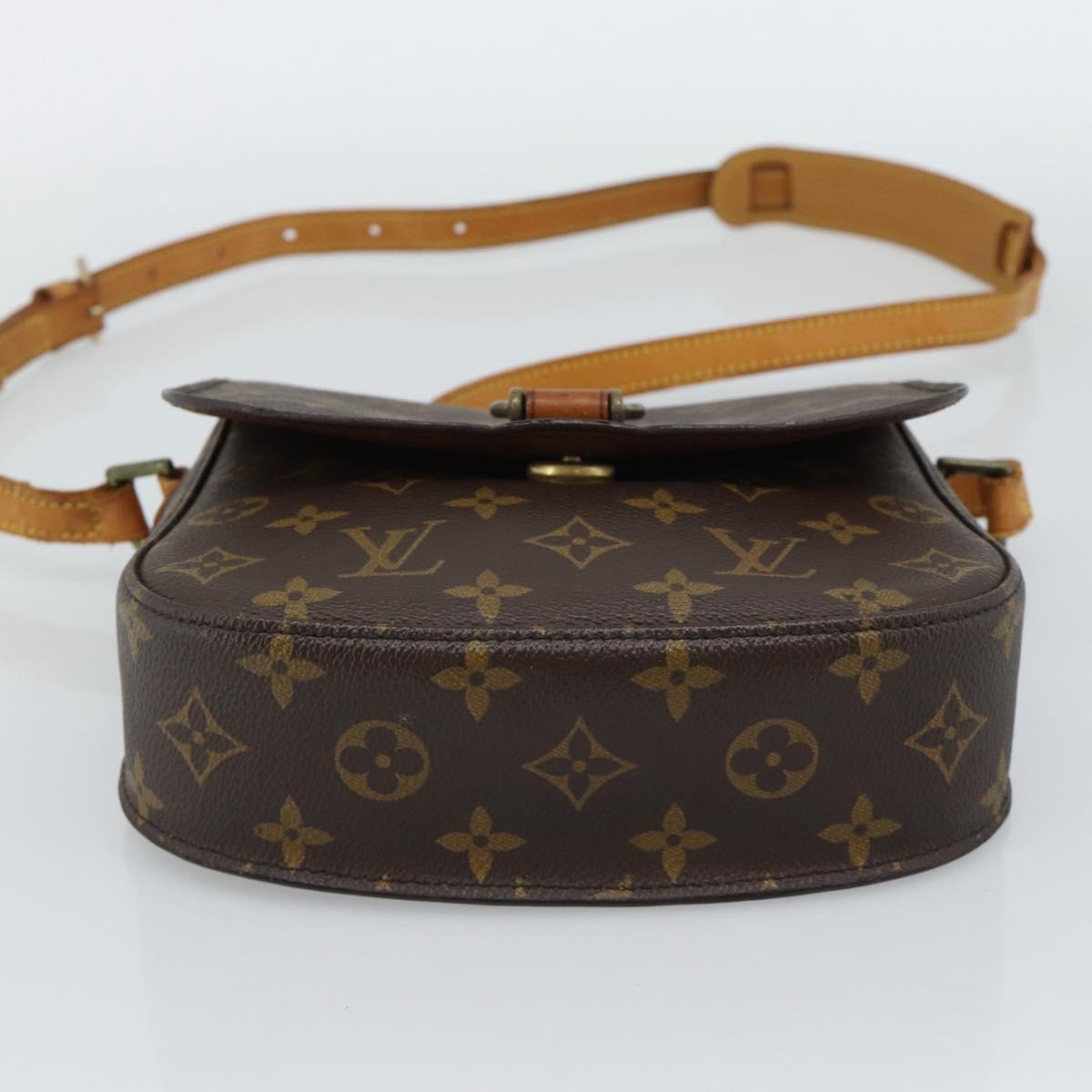 LOUIS VUITTON Monogram Saint Cloud MM Shoulder Bag M51243 LV Auth ep14999