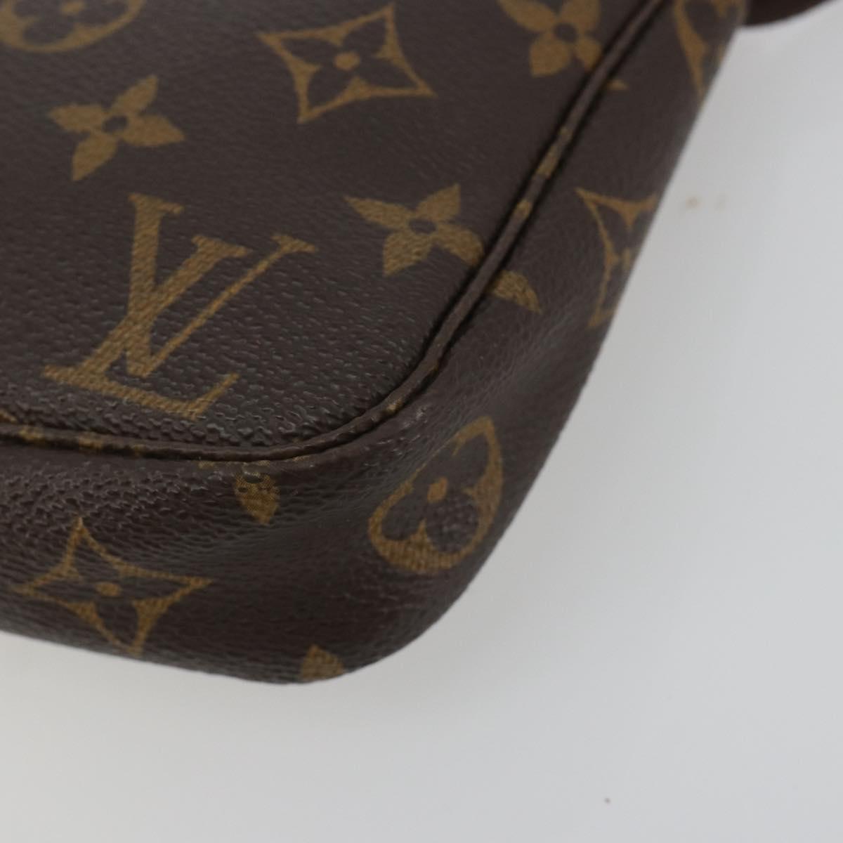 LOUIS VUITTON Monogram Pochette Accessoires Pouch M51980 LV Auth ep15001
