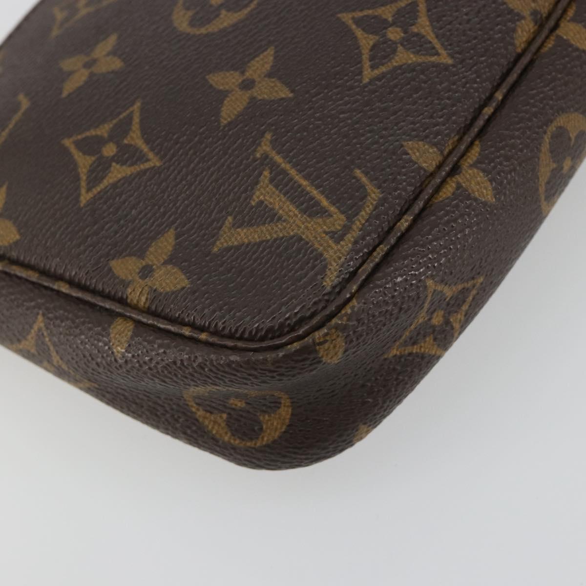 LOUIS VUITTON Monogram Pochette Accessoires Pouch M51980 LV Auth ep15001