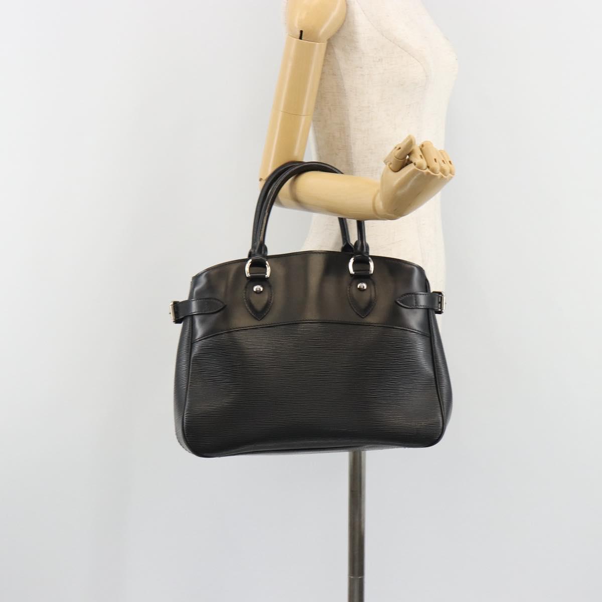 LOUIS VUITTON Epi Passy PM Hand Bag Black M59262 LV Auth ep15004A