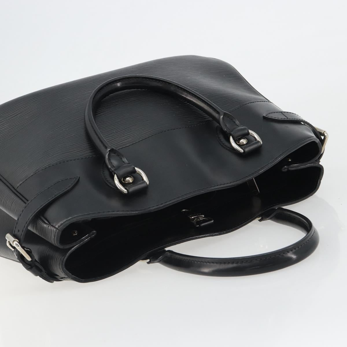 LOUIS VUITTON Epi Passy PM Hand Bag Black M59262 LV Auth ep15004A