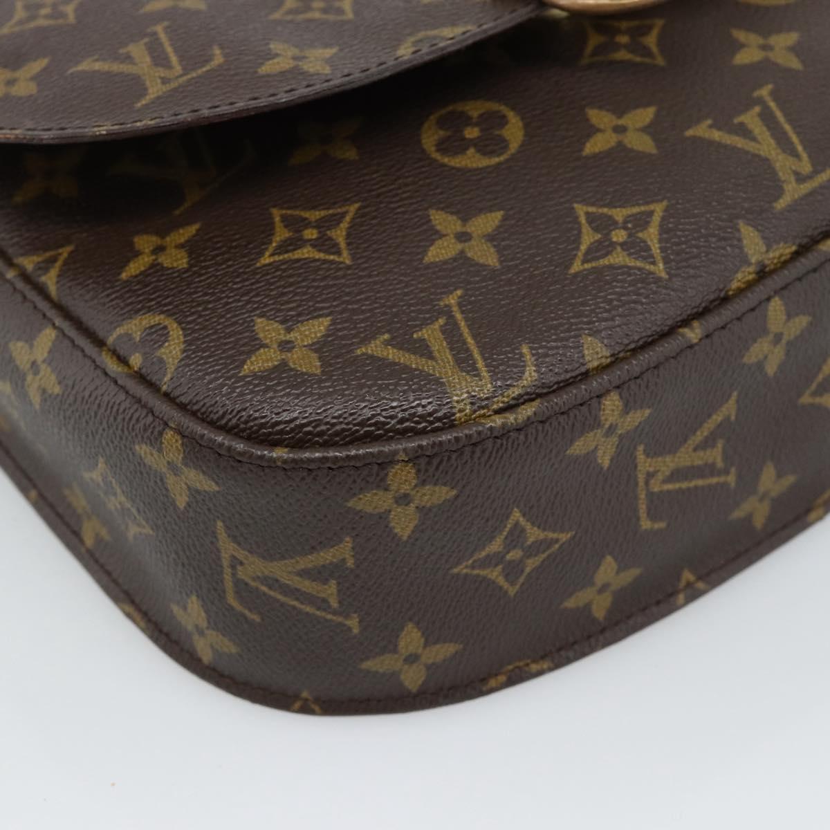 LOUIS VUITTON Monogram Saint Cloud GM Shoulder Bag M51242 LV Auth ep15015