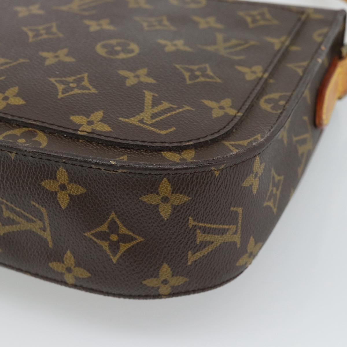 LOUIS VUITTON Monogram Saint Cloud GM Shoulder Bag M51242 LV Auth ep15015