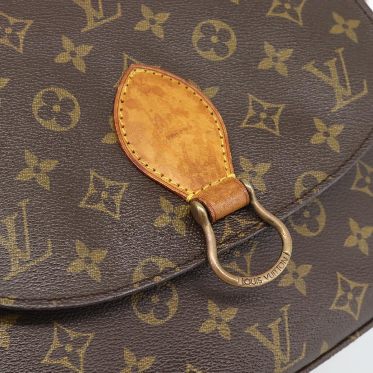 LOUIS VUITTON Monogram Saint Cloud GM Shoulder Bag M51242 LV Auth ep15015