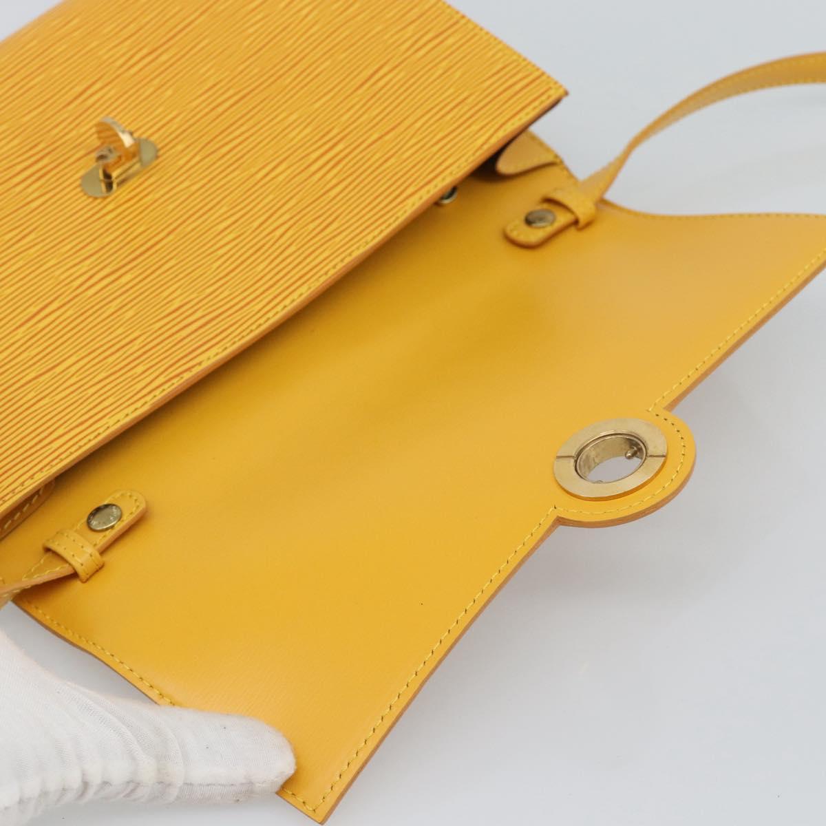 LOUIS VUITTON Epi Arsch Shoulder Bag Yellow M52579 LV Auth ep15019A
