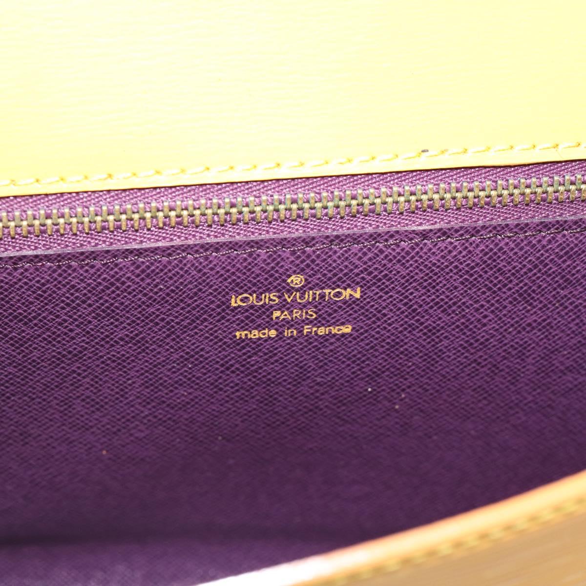 LOUIS VUITTON Epi Arsch Shoulder Bag Yellow M52579 LV Auth ep15019A