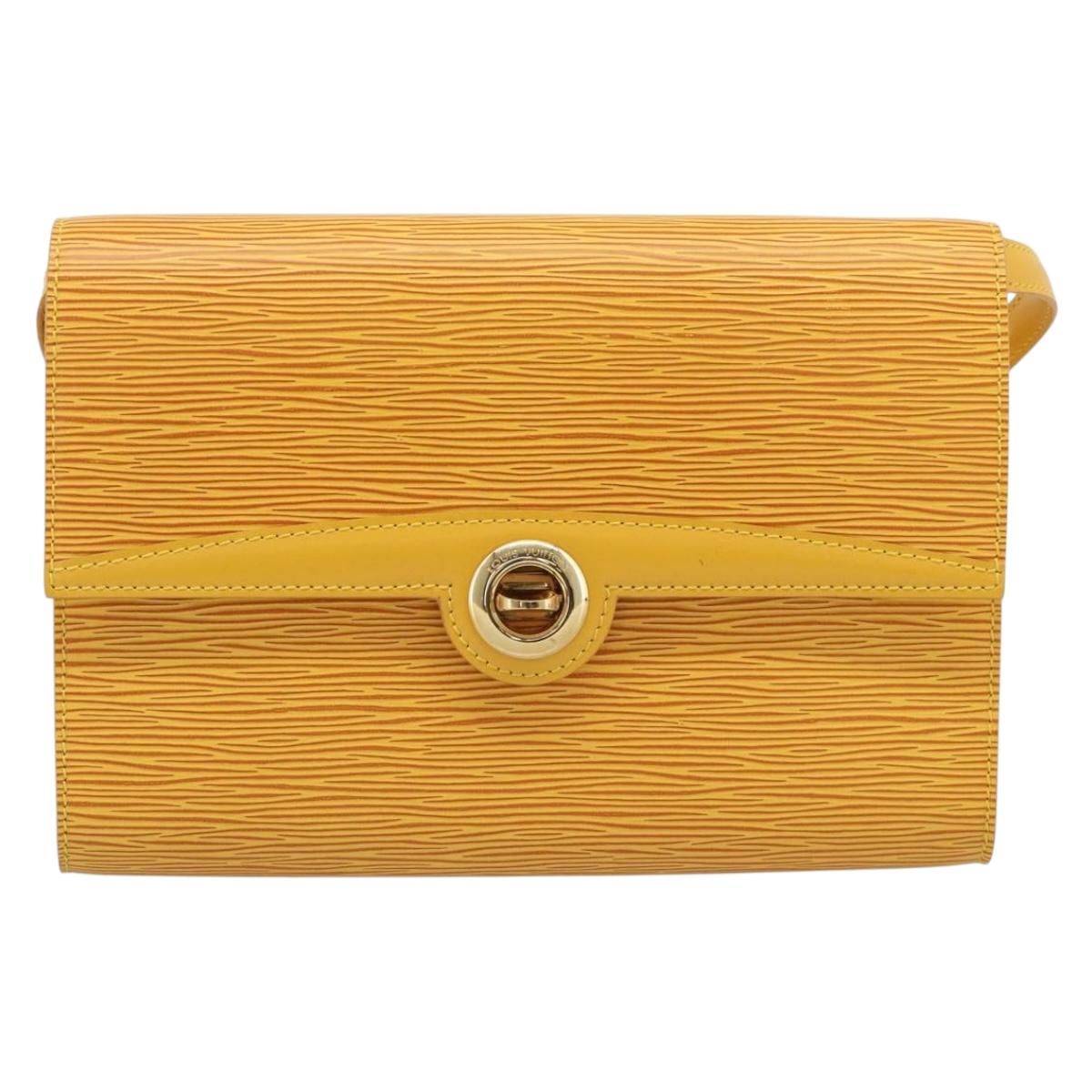 LOUIS VUITTON Epi Arsch Shoulder Bag Yellow M52579 LV Auth ep15019A