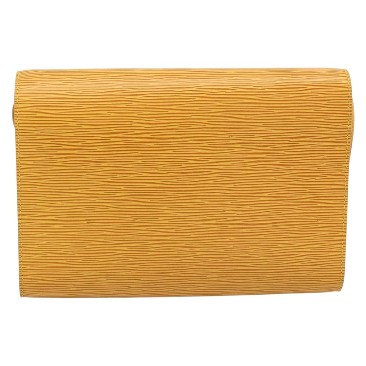 LOUIS VUITTON Epi Arsch Shoulder Bag Yellow M52579 LV Auth ep15019A