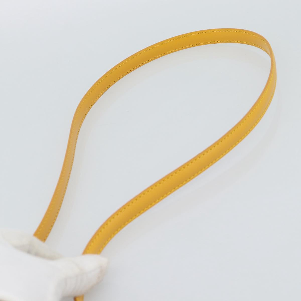 LOUIS VUITTON Epi Arsch Shoulder Bag Yellow M52579 LV Auth ep15019A