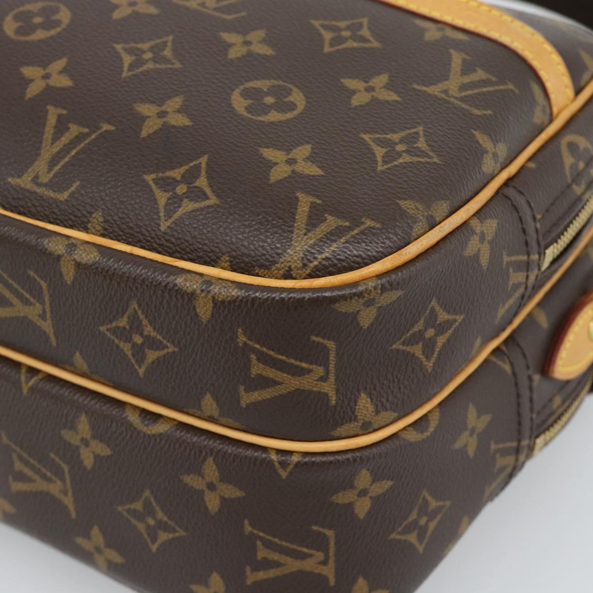 LOUIS VUITTON Monogram Reporter PM Shoulder Bag M45254 LV Auth ep15026A
