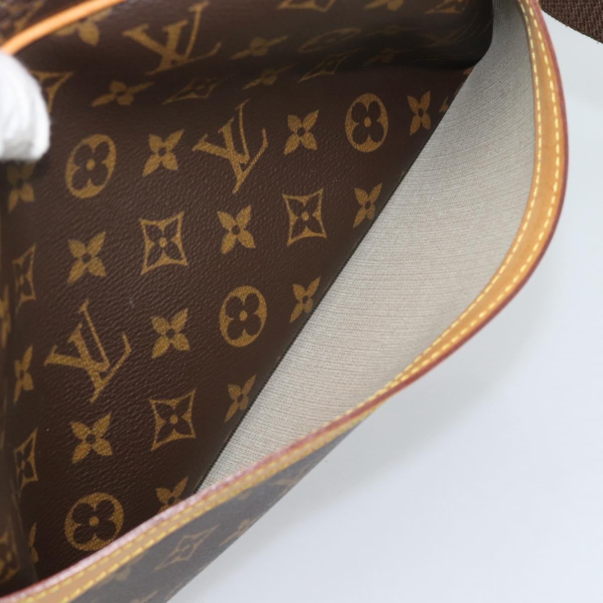 LOUIS VUITTON Monogram Reporter PM Shoulder Bag M45254 LV Auth ep15026A