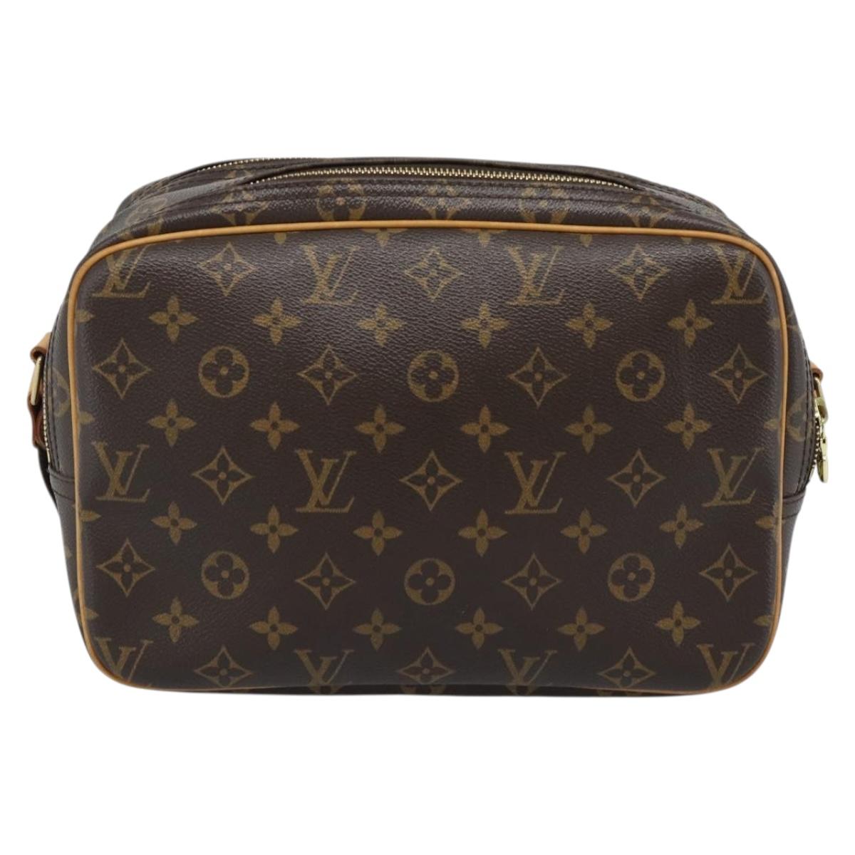 LOUIS VUITTON Monogram Reporter PM Shoulder Bag M45254 LV Auth ep15026A