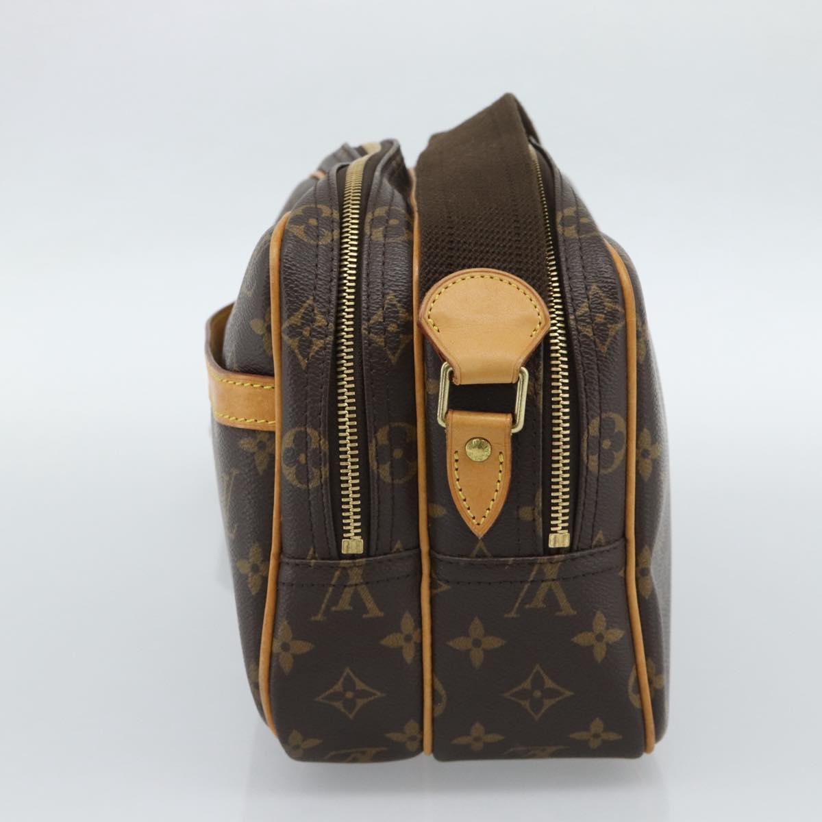 LOUIS VUITTON Monogram Reporter PM Shoulder Bag M45254 LV Auth ep15026A