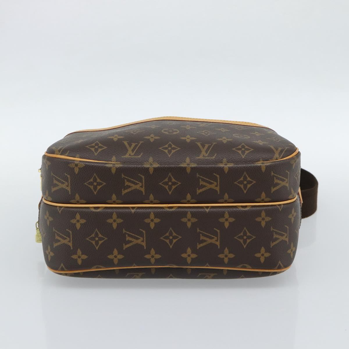 LOUIS VUITTON Monogram Reporter PM Shoulder Bag M45254 LV Auth ep15026A